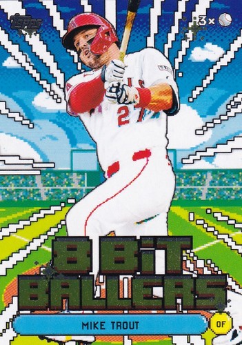 Mike trout topps celebration - mike, 8